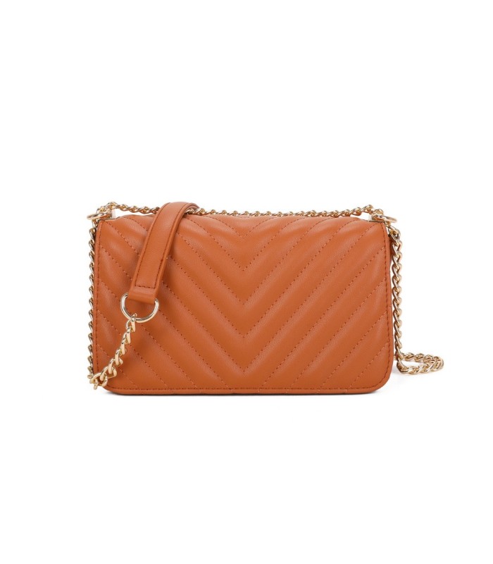 T11817 - Bolso con bandolera de cadena dorada