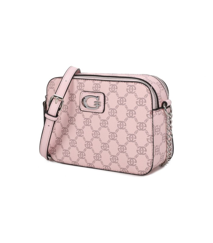 T11777 - Bolso bandolera con G y dos compartimentos