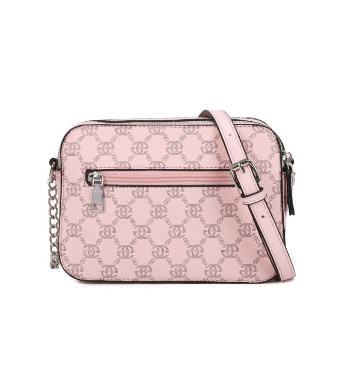 T11777 - Bolso bandolera con G y dos compartimentos