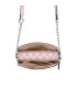 T11777 - Bolso bandolera con G y dos compartimentos