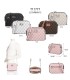 T11777 - Bolso bandolera con G y dos compartimentos