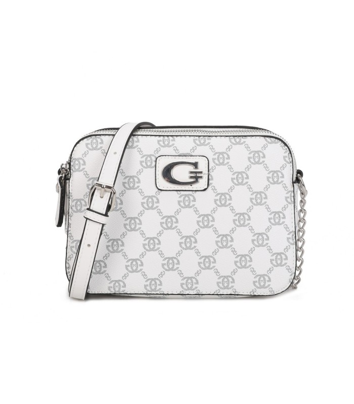 T11777 - Bolso bandolera con G y dos compartimentos