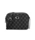 T11777 - Bolso bandolera con G y dos compartimentos