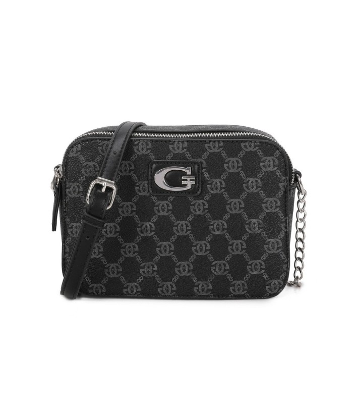T11777 - Bolso bandolera con G y dos compartimentos