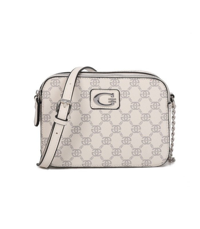 T11777 - Bolso bandolera con G y dos compartimentos
