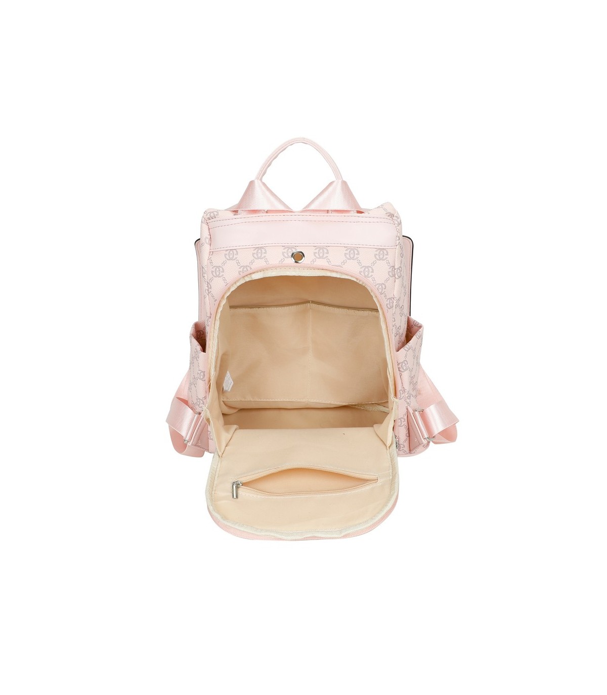 T11772 - Mochila cuadrada con amplio espacio y bolsillo antirrobo