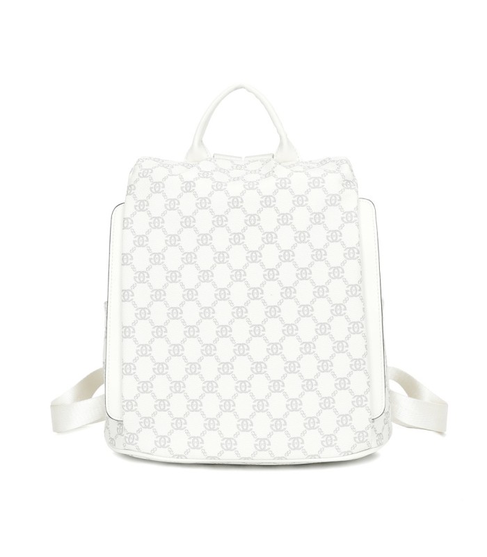 T11772 - Mochila cuadrada con amplio espacio y bolsillo antirrobo