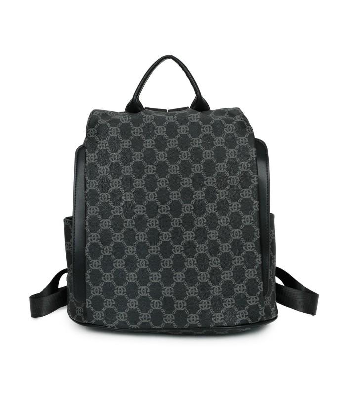 T11772 - Mochila cuadrada con amplio espacio y bolsillo antirrobo