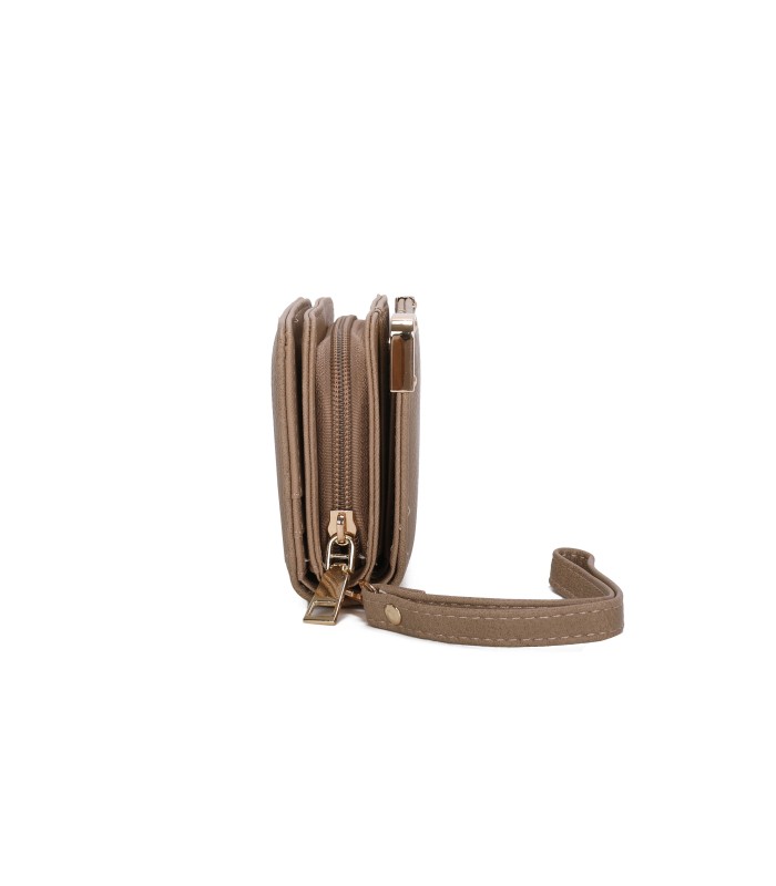 HLLS76 - Monedero bandolera y de mano Liso