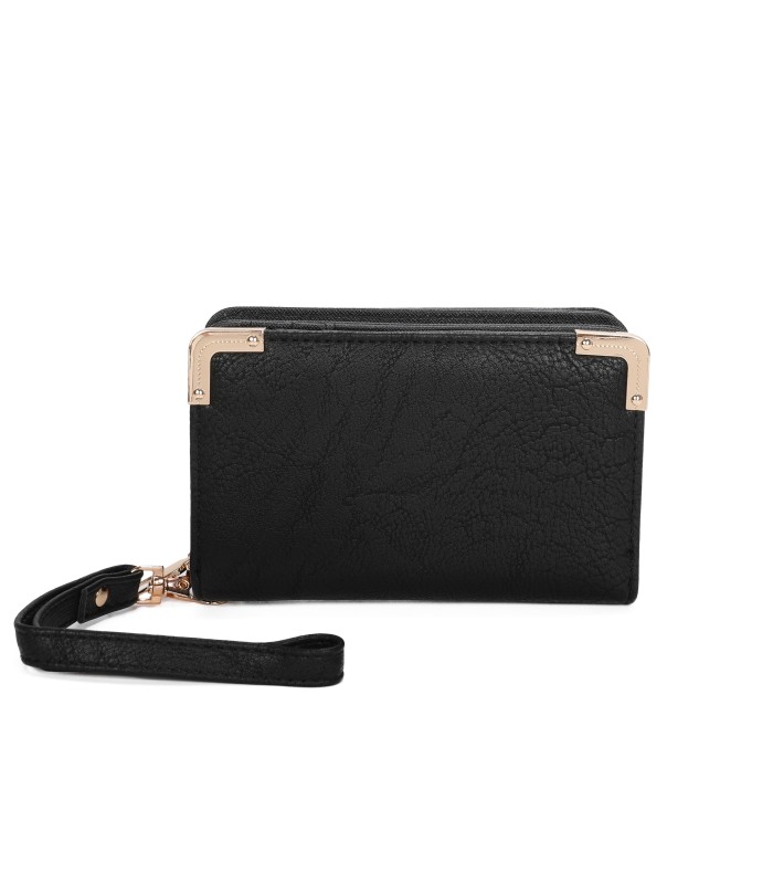 HLLS76 - Monedero bandolera y de mano Liso