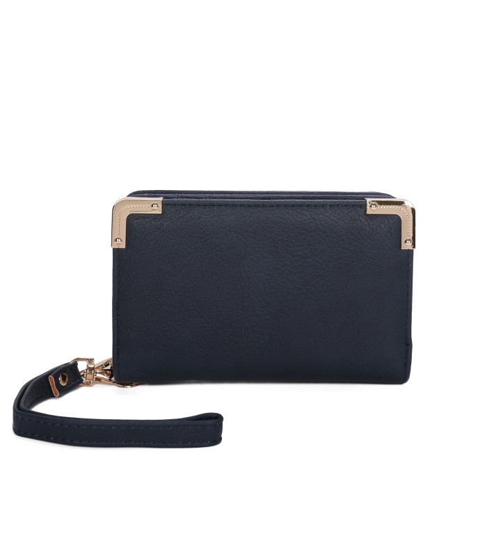 HLLS76 - Monedero bandolera y de mano Liso