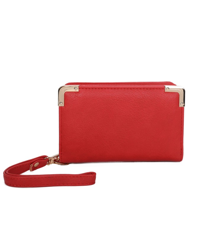 HLLS76 - Monedero bandolera y de mano Liso