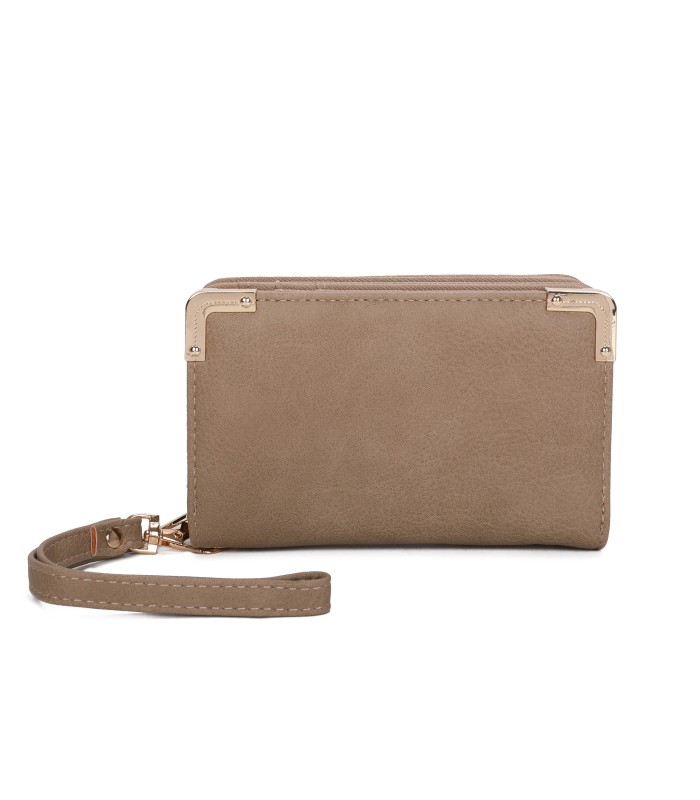 HLLS76 - Monedero bandolera y de mano Liso
