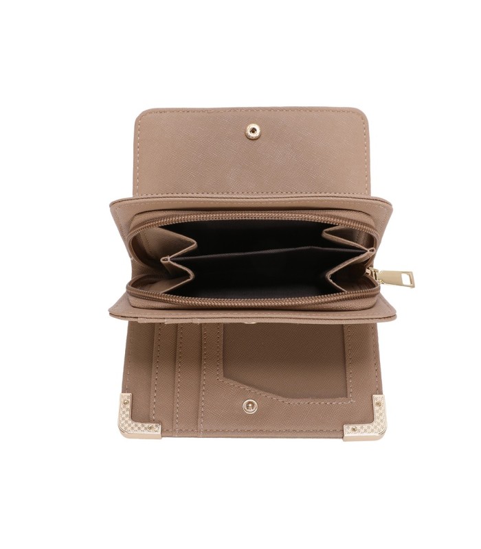 HLLS76 - Monedero bandolera y de mano Liso