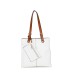 T11812 - Bolso de hombro cuadrado con monedero externo