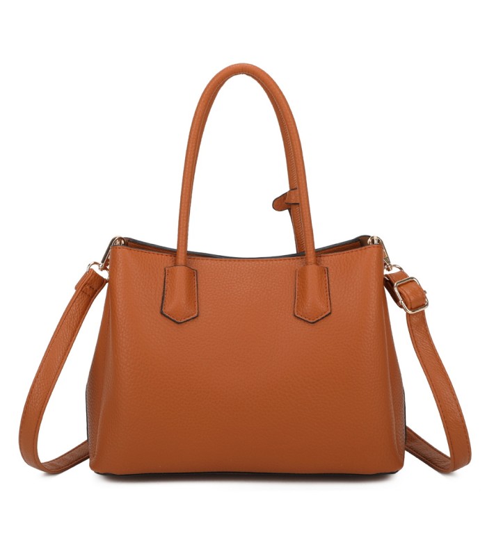 T11814 - Bolso bandolera con borla de colores amplio espacio con bolsillos