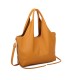 T11825 - Bolso de hombro estilo hongo con bandolera y asa grande