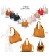 T11825 - Bolso de hombro estilo hongo con bandolera y asa grande