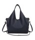 T11825 - Bolso de hombro estilo hongo con bandolera y asa grande