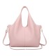 T11825 - Bolso de hombro estilo hongo con bandolera y asa grande