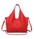T11825 - Bolso de hombro estilo hongo con bandolera y asa grande