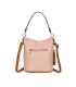 T11811 - Bolso bicolor de hombro con bandolera