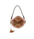T11811 - Bolso bicolor de hombro con bandolera