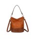 T11811 - Bolso bicolor de hombro con bandolera