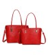 T11828 - Bolso doble amplio compartimento con asa para hombro y bandolera cruzada