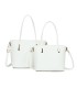 T11828 - Bolso doble amplio compartimento con asa para hombro y bandolera cruzada