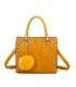 T11595 - Bolso bandolera y de mano con borla decorativa