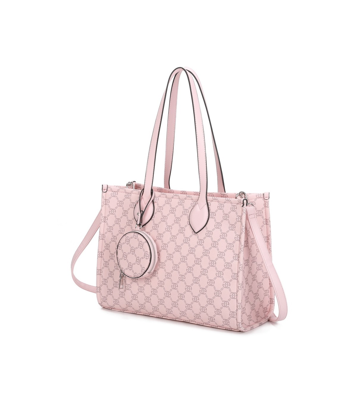 T11792 - Bolso con monedero exterior para el hombro con bandolera cruzada
