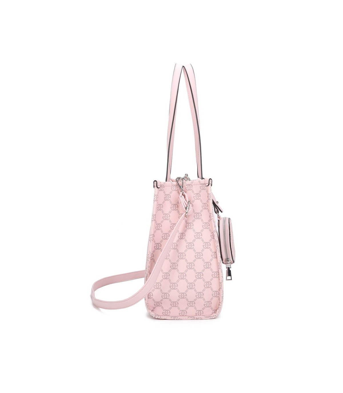T11792 - Bolso con monedero exterior para el hombro con bandolera cruzada