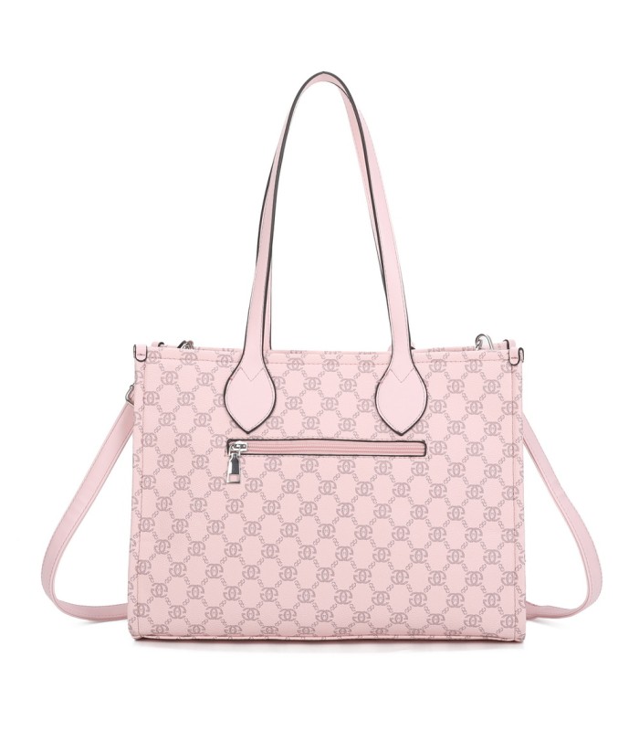T11792 - Bolso con monedero exterior para el hombro con bandolera cruzada