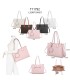 T11792 - Bolso con monedero exterior para el hombro con bandolera cruzada