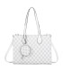 T11792 - Bolso con monedero exterior para el hombro con bandolera cruzada