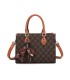 T11784 - Bolso con bandolera de mano y adorno de pañuelo