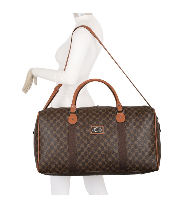T11771 - Bolso bandolera estilo de deporte elegante con amplio fondo