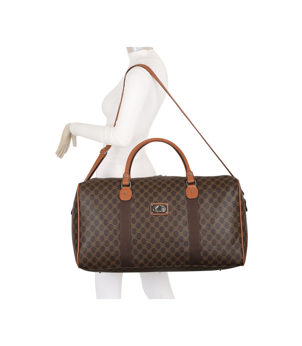 T11771 - Bolso bandolera estilo de deporte elegante con amplio fondo