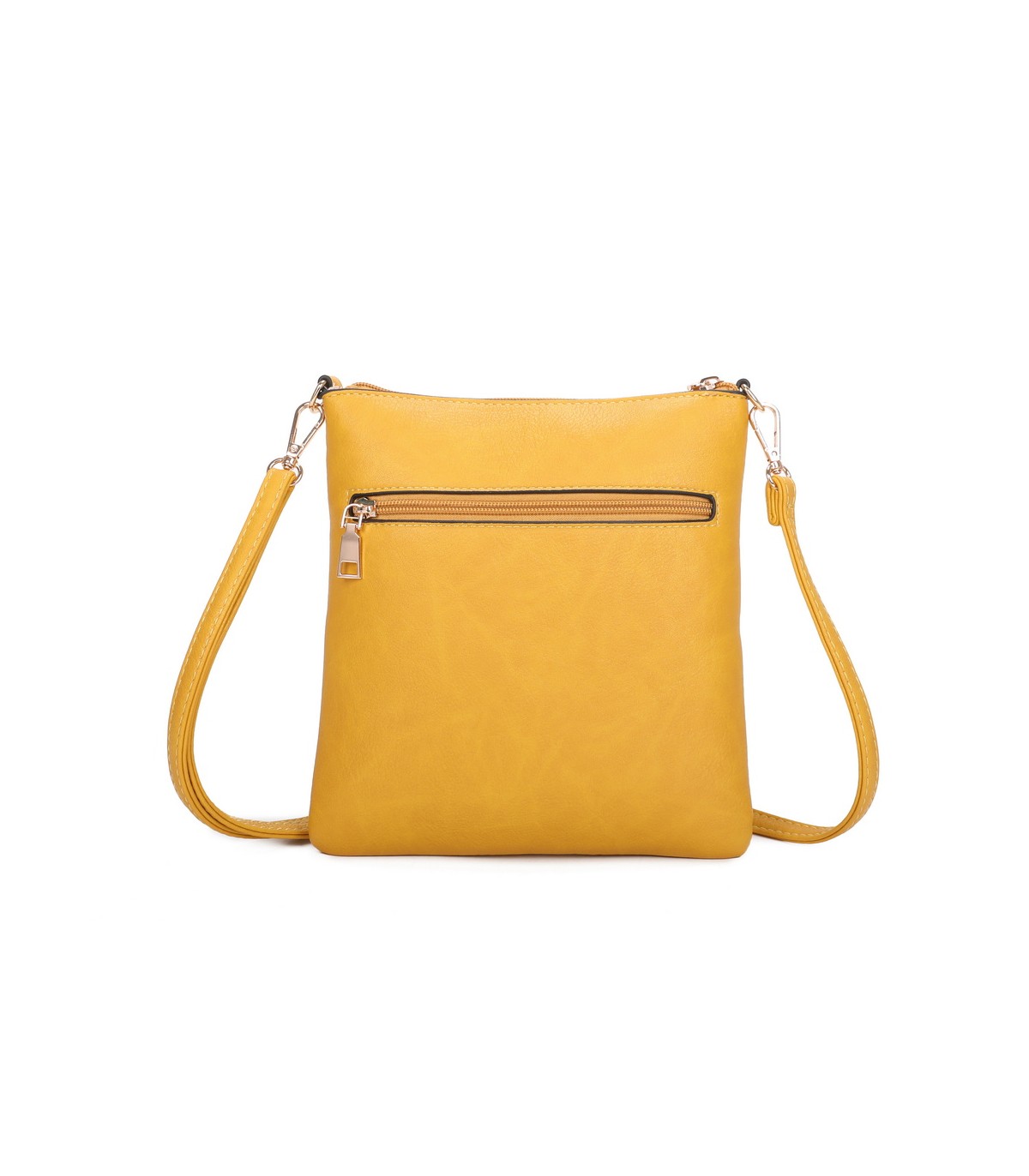 T11802 - Bandolera mini flor con emblema