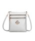 T11802 - Bandolera mini flor con emblema
