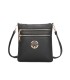 T11802 - Bandolera mini flor con emblema