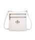 T11802 - Bandolera mini flor con emblema