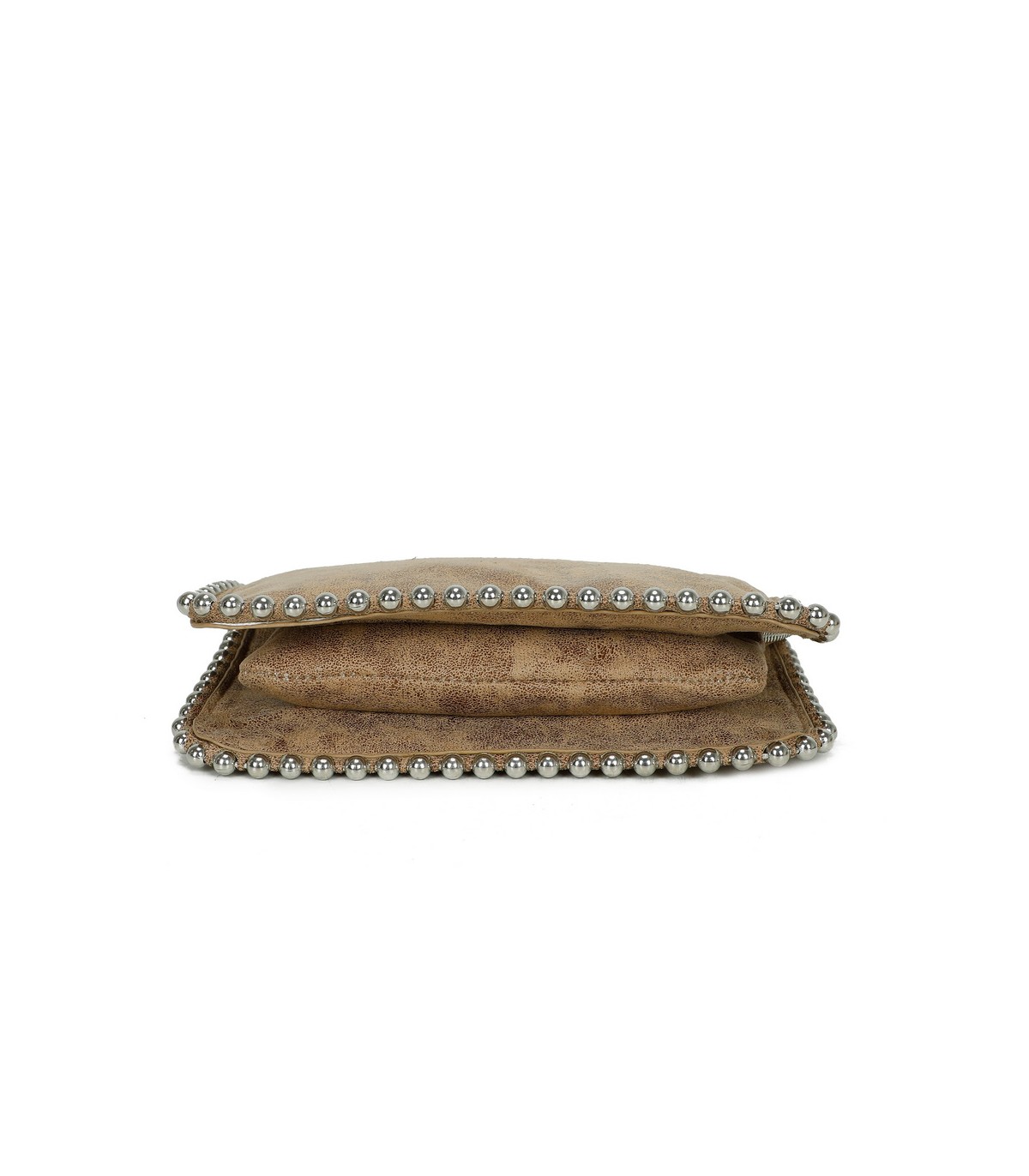 T11818 - Bolso de fiesta de colores brillantes con bandolera y adornos esféricos