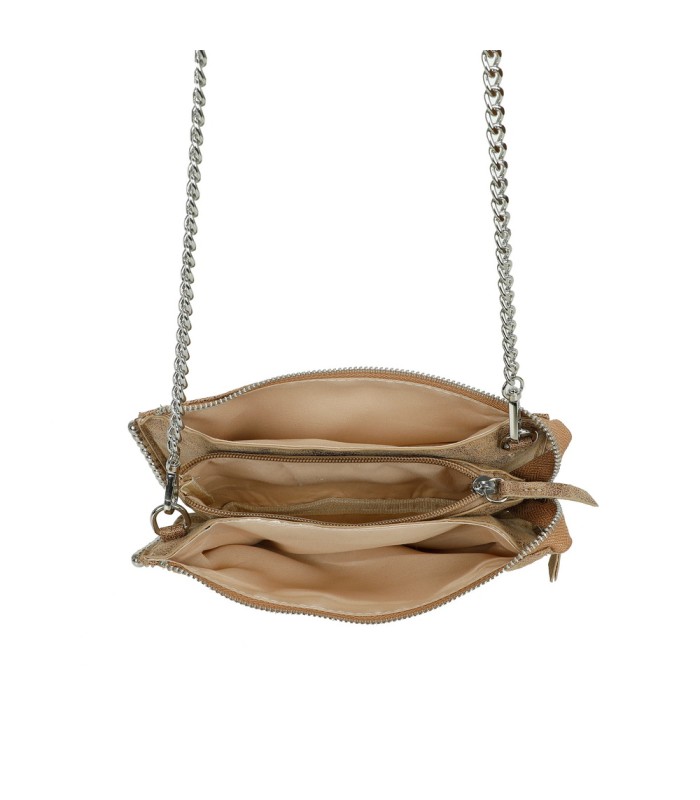 T11818 - Bolso de fiesta de colores brillantes con bandolera y adornos esféricos