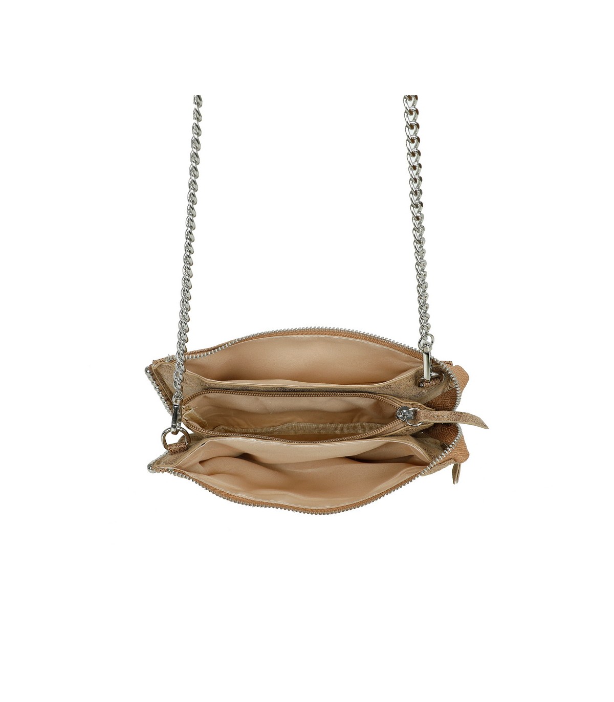 T11818 - Bolso de fiesta de colores brillantes con bandolera y adornos esféricos