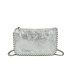 T11818 - Bolso de fiesta de colores brillantes con bandolera y adornos esféricos