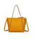 T11859 - Bolso con pañuelo y neceser amplio compartimento