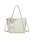 T11859 - Bolso con pañuelo y neceser amplio compartimento