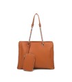 T11855 - Bolso de hombro con monedero exterior